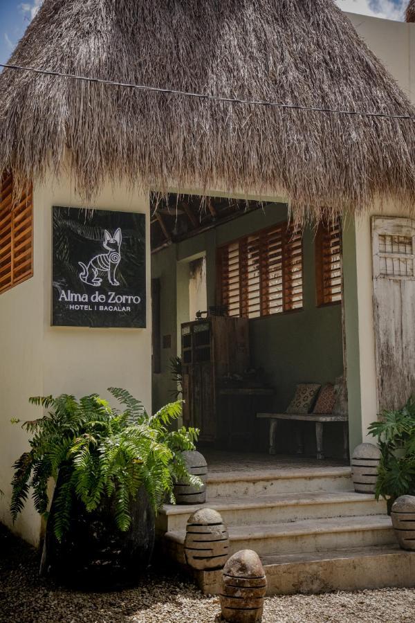 Alma De Zorro Hotel Bacalar Ngoại thất bức ảnh